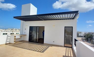 Casa en Renta en Cancún Aqua Residencial  4 RECAMARAS