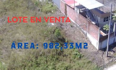 VENDO TERRENO EN EL BARRIO HUERTOS FAMILIARES EN TENA NAPO ECUADOR