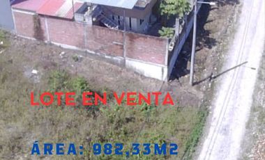 VENDO TERRENO EN EL BARRIO HUERTOS FAMILIARES EN TENA NAPO ECUADOR