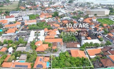 Prime 10,5 Are Land Opportunity in Berawa, 2 Minutes Away from The Beach