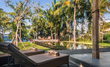 Stunning Beachfront Villa in West Bali for Lease 29 Years