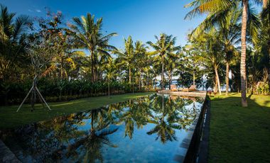 Stunning Beachfront Villa in West Bali for Lease 29 Years