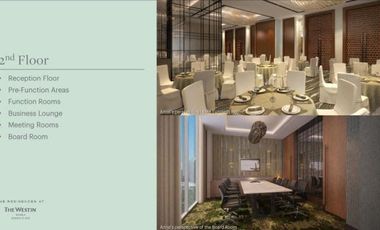 1Bedroom Rent to Own Condotel at Westin Residences Luxury Living at the Heart of CBD