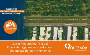 Terreno en venta en Aguascalientes, zona norte, 200m2 sin mantenimiento