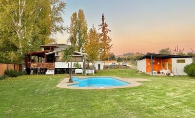 Venta Casa Orilla Lago Rapel, sector las Balsas