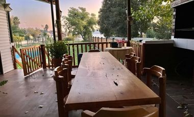 Venta Casa Orilla Lago Rapel, sector las Balsas