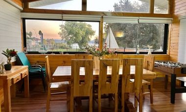 Venta Casa Orilla Lago Rapel, sector las Balsas