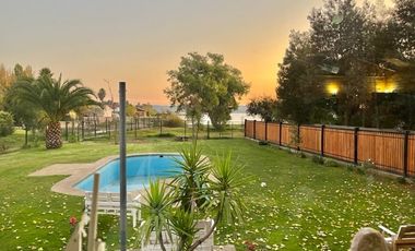 Venta Casa Orilla Lago Rapel, sector las Balsas