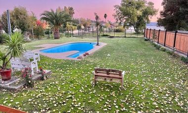 Venta Casa Orilla Lago Rapel, sector las Balsas