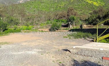 Leon Propiedades vende parcela con casa en La Aurora, Curacavi.