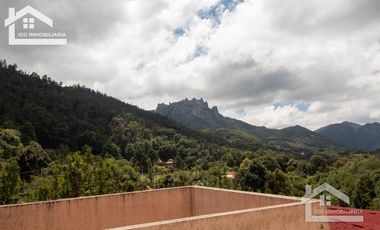 CASA EN VENTA EN MINERAL DEL CHICO A LA ENTRADA DEL PUEBLO EXCELENTE UBICACIÓN