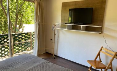 ARRIENDO CABAÑA EQUIPADA PARA 5 PERSONAS EN PARCELA, MELOSILLA, CASABLANCA