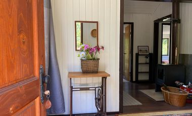 ARRIENDO CABAÑA EQUIPADA PARA 5 PERSONAS EN PARCELA, MELOSILLA, CASABLANCA