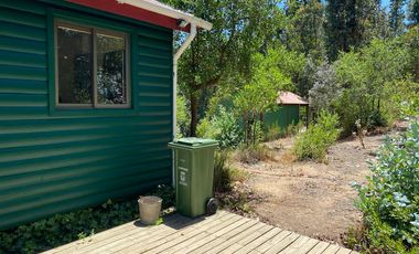 ARRIENDO CABAÑA EQUIPADA PARA 5 PERSONAS EN PARCELA, MELOSILLA, CASABLANCA