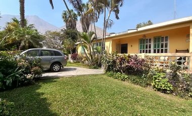 VENTA DE CASA DE CAMPO EN SANTA EULALIA, CHOSICA