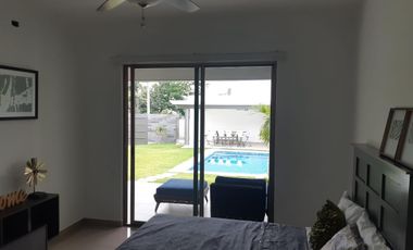 Casa sola con 4 Recamaras  en condominio a 15 minutos de Cuernavaca en Xochitepec Morelos