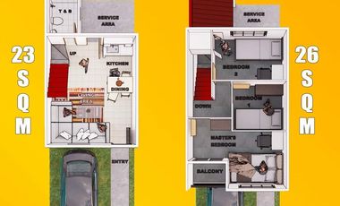 TOWNHOUSE  and lot for Sale along Mc Arthur Highway in SAn Fernando Pampanga