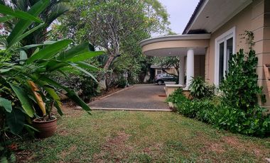 House For Rent with Big Garden & Pool, Location at Cipete South Jakarta