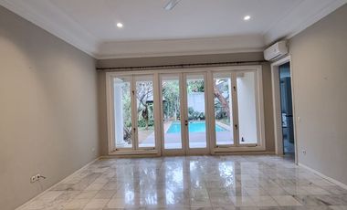 House For Rent with Big Garden & Pool, Location at Cipete South Jakarta