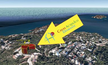 Dos lotes en venta, residenciales con vistas privilegiadas a la Bahía de Acapulco