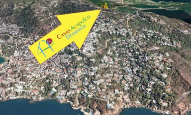 Dos lotes en venta, residenciales con vistas privilegiadas a la Bahía de Acapulco