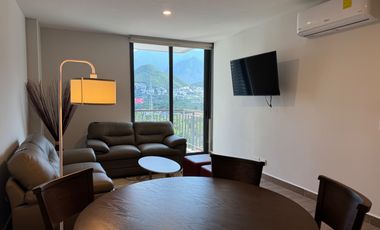 DEPARTAMENTO RENTA AMUEBLADO TORRE ALTANA CON BALCON