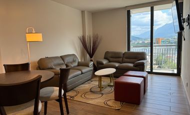 DEPARTAMENTO RENTA AMUEBLADO TORRE ALTANA CON BALCON