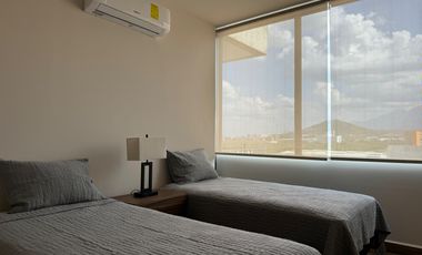 DEPARTAMENTO RENTA AMUEBLADO TORRE ALTANA CON BALCON