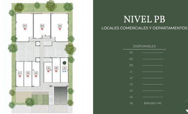 LOCAL EN PREVENTA CENTRITO VALLE PLANTA BAJA