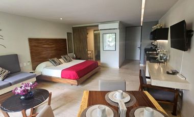 Estudio en venta amueblado y equipado en Playa del Carmen