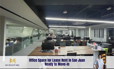 Office Space for Lease Rent in San Juan Ready to Move-in