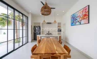 Newly Completed Tabanan Villa: Ocean Views, Rooftop Terrace, and 5-Minute Walk to the Beach