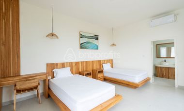 Newly Completed Tabanan Villa: Ocean Views, Rooftop Terrace, and 5-Minute Walk to the Beach