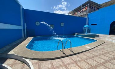 SE VENDE PROPIEDAD, CON PISCINA, Y PISTA DE BAILE
