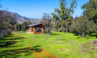 Leon Propiedades vende hermosa parcela de 2ha, con 2 casas en condominio el Mauco, Curacaví