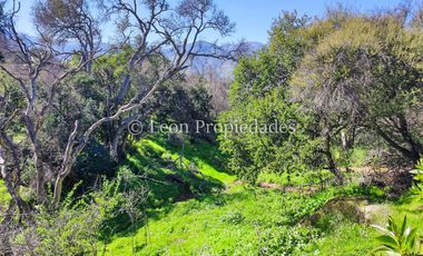 Leon Propiedades vende hermosa parcela de 2ha, con 2 casas en condominio el Mauco, Curacaví