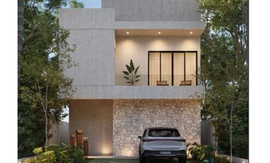 Villa con jardín Terraza y Casa club con muchas amenidades, en venta, Mayakoba, Playa del Carmen.