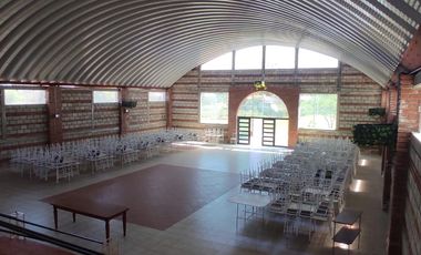 Salon de eventos en renta o bodega. san pablo ojo de agua hgo. a 10 kilometros de huasca