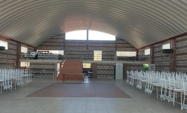 Salon de eventos en renta o bodega. san pablo ojo de agua hgo. a 10 kilometros de huasca