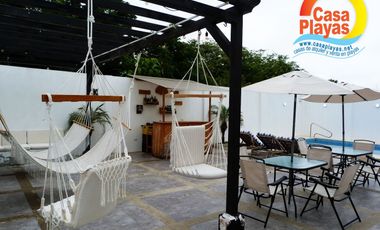 Casa Nueva con Piscina de Venta en Playas Via Data Posorja en Ciudadela Cerrada con salida al mar