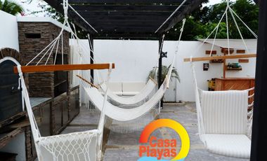 Casa Nueva con Piscina de Venta en Playas Via Data Posorja en Ciudadela Cerrada con salida al mar