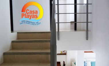 Casa Nueva con Piscina de Venta en Playas Via Data Posorja en Ciudadela Cerrada con salida al mar