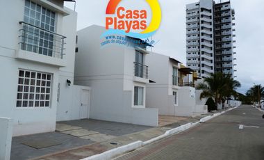 Casa Nueva con Piscina de Venta en Playas Via Data Posorja en Ciudadela Cerrada con salida al mar