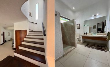 Casa con terraza, jardín y alberca privada, en venta, Villa Magna, Cancun.