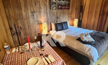 RANCHO CON 9 CABAÑAS, RESTAURANTE, CABALLERIZAS Y 1 BODEGA DE 800 M2 ACTUALMENTE FUNCIONANDO