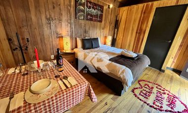 RANCHO CON 9 CABAÑAS, RESTAURANTE, CABALLERIZAS Y 1 BODEGA DE 800 M2 ACTUALMENTE FUNCIONANDO