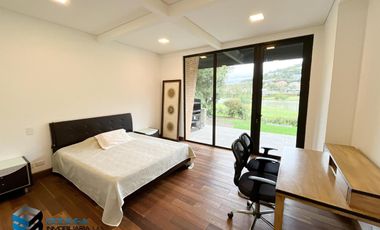 CASA CON EXCELENTE  VISTA HACIA EL LAGO.  SUPERMODERNA -  CLUB APOSENTOS (BRICEÑO)