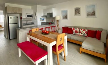 Duplex vista al mar en condominio Ocean Reef, San Bartolo