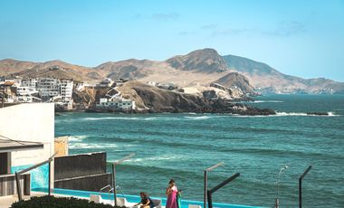 Duplex vista al mar en condominio Ocean Reef, San Bartolo