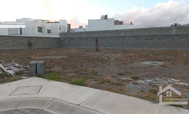 VENTA LOTE EN ESQUINA FRACC “ZONA PLATEADA” PRIVADA RESIDENCIAL “MINA MORAN”